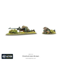 BRITAIN: CHINDIT ANTI-TANK RIFLE TEAM Warlord Games Bolt Action
