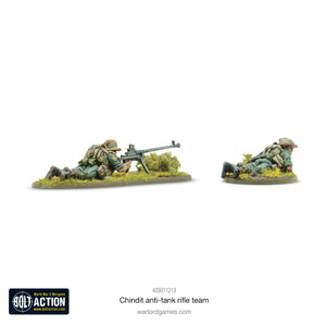 BRITAIN: CHINDIT ANTI-TANK RIFLE TEAM Warlord Games Bolt Action