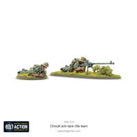 BRITAIN: CHINDIT ANTI-TANK RIFLE TEAM Warlord Games Bolt Action
