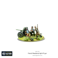 French Resistance Light Anti-tank Gun: Warlord Games Bolt Action
