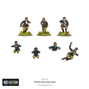 FRENCH ARMY TANK CREW Warlord Games Bolt Action