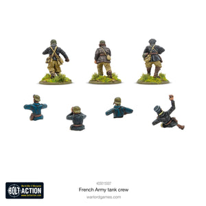 FRANCE: ARMY TANK CREW Warlord Games Bolt Action