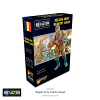 BELGIUM: ARMY INFANTRY SQUAD Warlord Games Bolt Action
