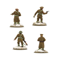 Britain - British & Canadian Infantry (Winter) Platoon Commanders: Warlord Games Bolt Action

