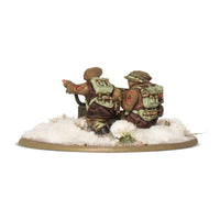 Britain - British & Canadian Infantry (Winter) MMG Team: Warlord Games Bolt Action
