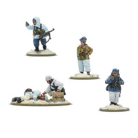 Germany: Fallschirmjager (Winter) HQ - Warlord Games Bolt Action Preorder, Ships 11/30
