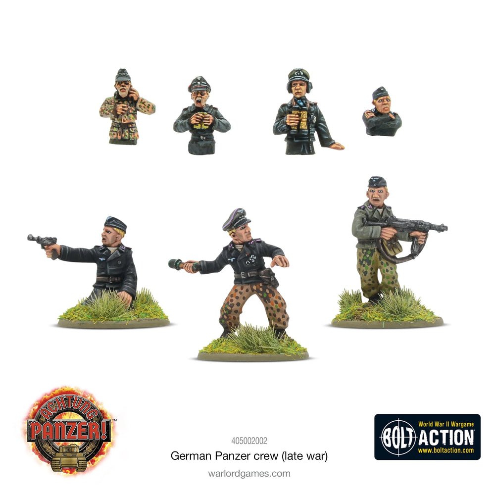GERMAN PANZER CREW (LATE WAR) Warlord Games Achtung Panzer!