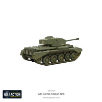 BRITAIN: A34 COMET MEDIUM TANK Warlord Games Bolt Action
