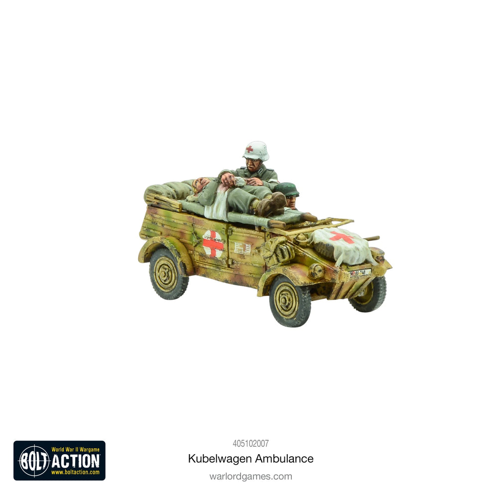 GERMANY: KUBELWAGEN AMBULANCE Warlord Games Bolt Action