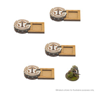 USA - MDF Unit Pin Markers: Warlord Games Bolt Action
