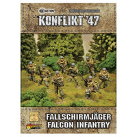 Fallschirmjager Falcon Infantry: Warlord Games Konflikt '47
