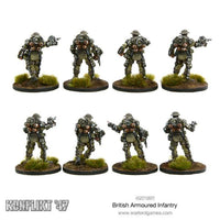 British Armoured Infantry Section: Warlord Games Konflikt ' 47
