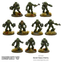 Soviet Heavy Infantry: Warlord Games Konflikt '47
