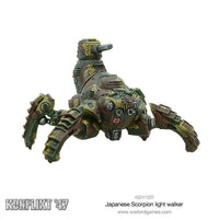 Japanese Scorpion Light Walker: Warlord Games Konflikt '47
