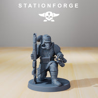 Grim Guard - Supporters: StationForge Grim Dark Future 3D Print
