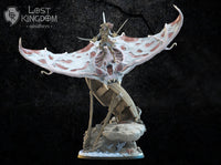 Elnora "Nightwind "Acheron on Undead Bat Ray: Lost Kingdom Miniatures Undead of Misty Island Resin 3D Print
