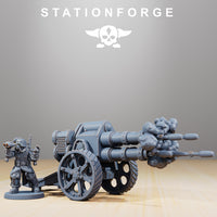 Grim Guard - Light Artillery: StationForge Grim Dark Future 3D Print
