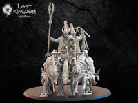 Kyōryū Chariot: Lost Kingdom Miniatures NIght Elves Resin 3D Print
