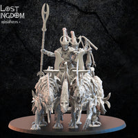 Kyōryū Chariot: Lost Kingdom Miniatures NIght Elves Resin 3D Print