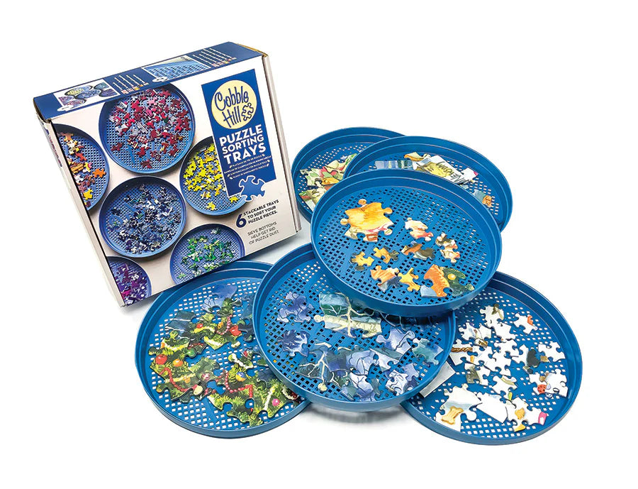 Puzzle Sorting Trays: Cobble Hill Hobby Supplies | Tabletop Heaven