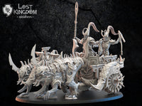 Kyōryū Chariot: Lost Kingdom Miniatures NIght Elves Resin 3D Print
