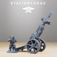 Grim Guard - Light Artillery: StationForge Grim Dark Future 3D Print
