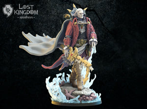 Alucard "The Deep" Acheron: Lost Kingdom Miniatures Undead of Misty Island Resin 3D Print