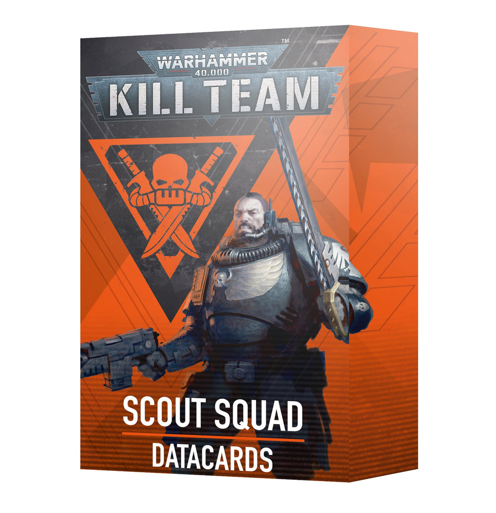 SPACE MARINES: SCOUT SQUAD DATACARDS (ENG) Games Workshop Kill Team Preorder, Ships 10/05