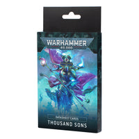 Thousand Sons - Datasheet Cards: Games Workshop Warhammer 40000