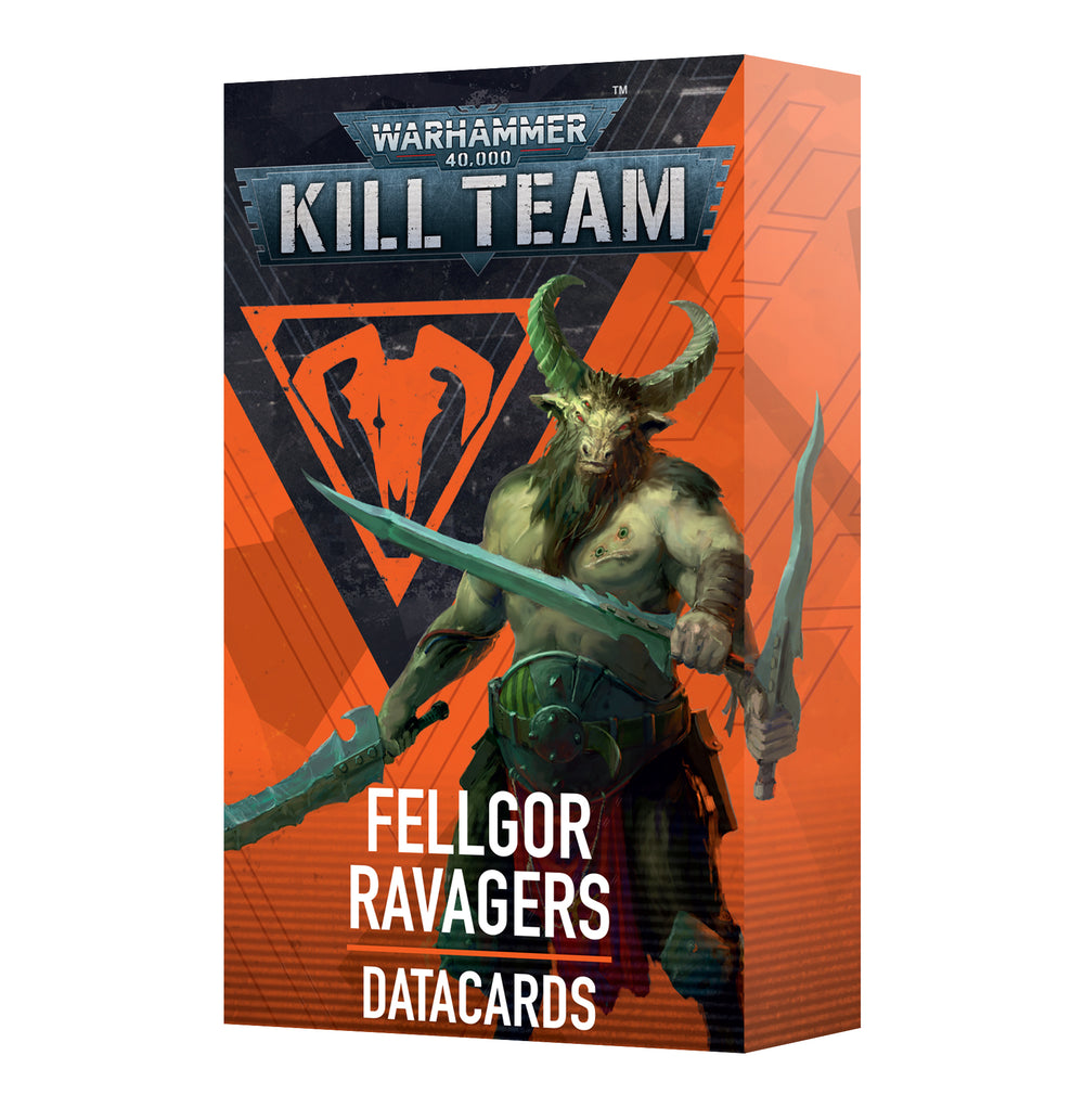 Chaos Space Marines - Fellgor Ravagers Datacards: GW Kill Team Preorder, Ships 12/21