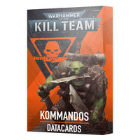 ORKS: KOMMANDOS DATACARDS (ENG) Games Workshop Kill Team Preorder, Ships 10/05