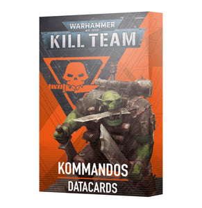 ORKS: KOMMANDOS DATACARDS (ENG) Games Workshop Kill Team Preorder, Ships 10/05