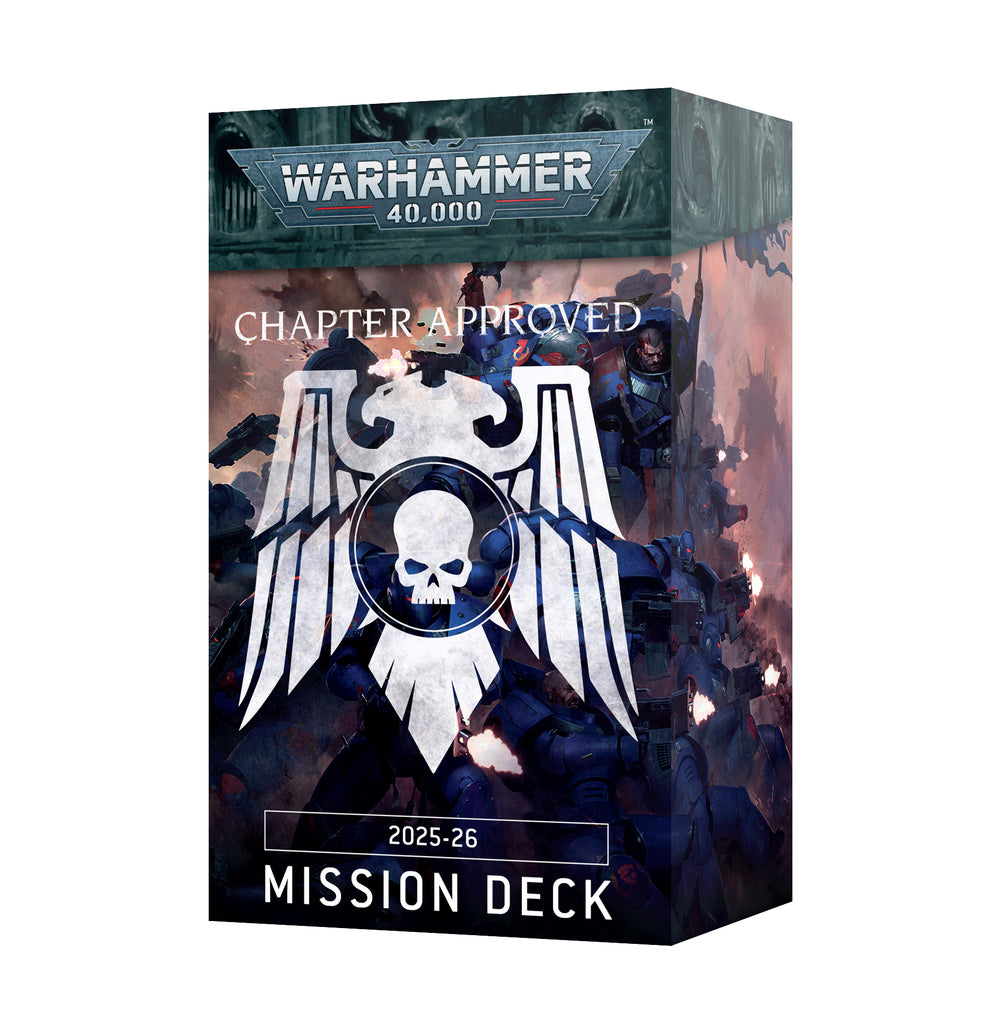 Chapter Approved Mission Deck 2025-26: Games Workshop Warhammer 40000
