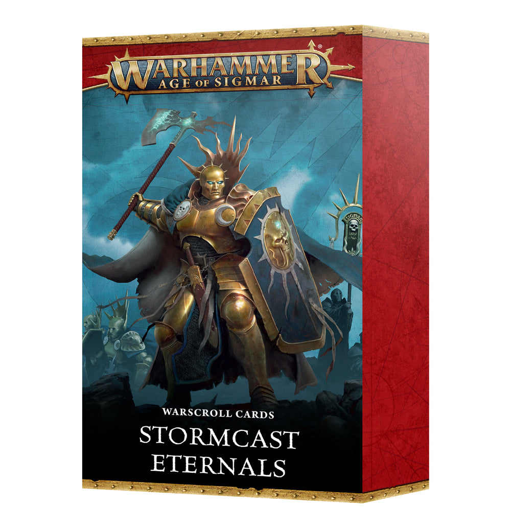 STORMCAST ETERNALS: WARSCROLL CARDS (ENG) Games Workshop Warhammer Age of Sigmar Preorder, Ships 10/26