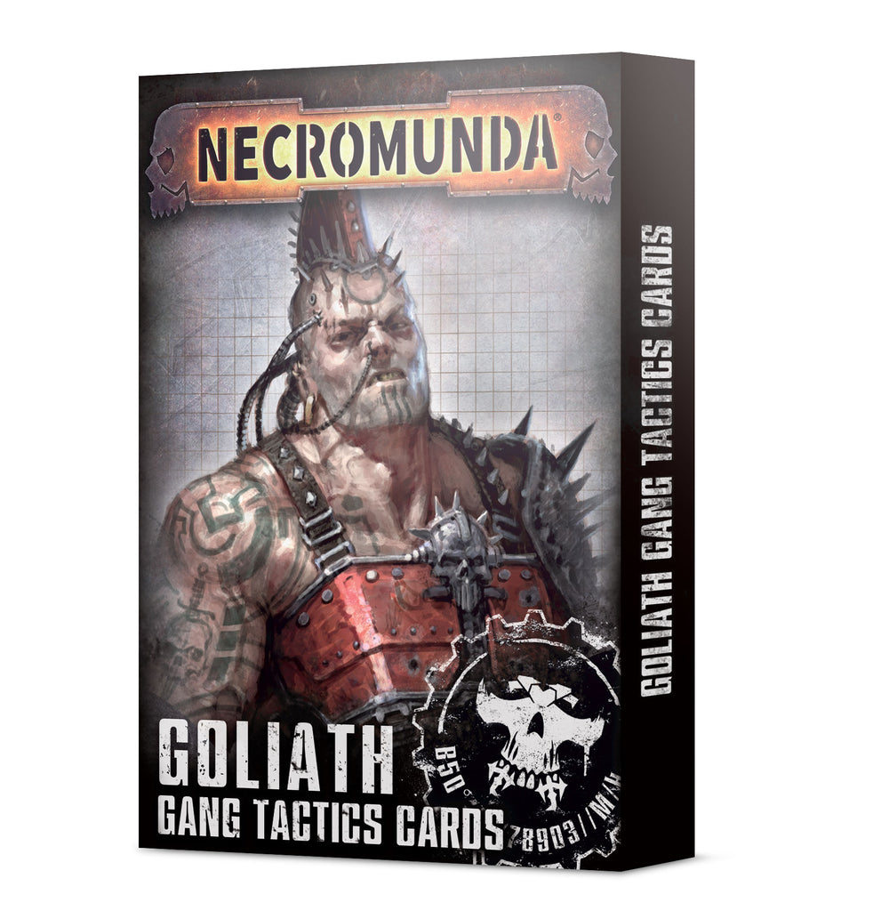 GOLIATH GANG TACTICS CARDS Games Workshop Necromunda
