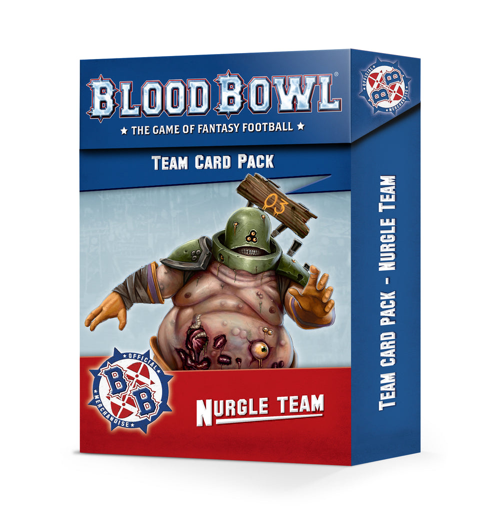 NURGLE TEAM: CARDS Games Workshop Blood Bowl