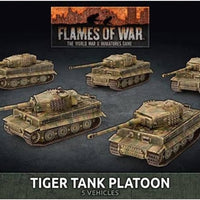 GERMANY: TIGER HEAVY TANK PLATOON Battlefront Miniatures Flames of War