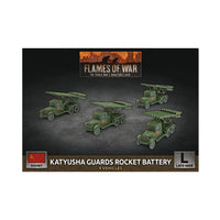 SOVIET UNION: KATYUSHA GUARDS ROCKET BATTERY  Battlefront Miniatures Flames of War