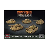 GERMANY: PANZER IV TANK PLATOON Battlefront Miniatures Flames of War