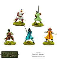 Warlords of Erehwon - Daimyo & Retinue: Warlord Games Pike & Shotte
