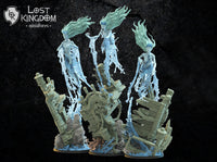 Shipwreck Screamers: Lost Kingdom Miniatures Undead of Misty Island Resin 3D Print
