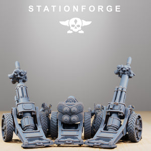 Grim Guard - Light Artillery: StationForge Grim Dark Future 3D Print