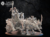 Kyōryū Chariot: Lost Kingdom Miniatures NIght Elves Resin 3D Print
