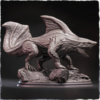 Dragons of the World: Carcharopod, Resin 3D Print, Evox Arts
