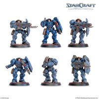 StarCraft Tabletop Miniatures Game: Terran: Starter Set   Archon Studio
