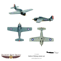 THE BATTLE OF MIDWAY Starter Set Warlord Games Blood Red Skies
