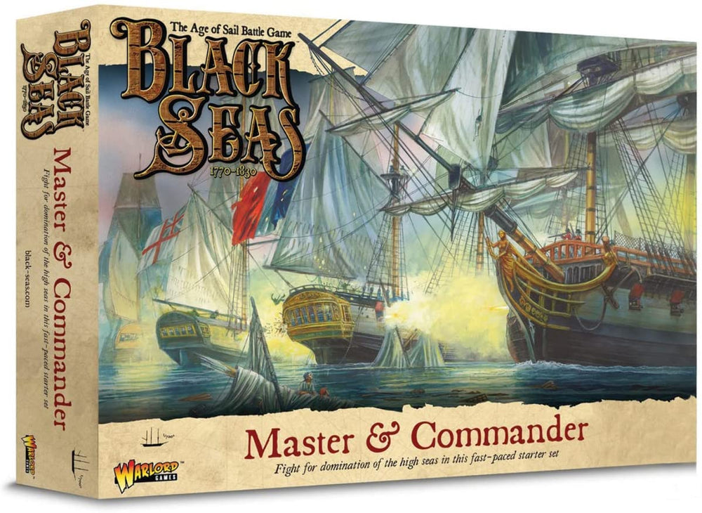 Black Seas Master & Commander Starter Set: Warlord Games Black Powder