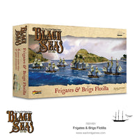 Frigates & Brigs Flotilla (1770 - 1830): Warlord Games Black Seas
