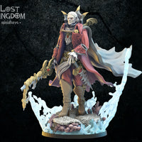 Alucard "The Deep" Acheron: Lost Kingdom Miniatures Undead of Misty Island Resin 3D Print