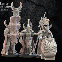 Hisui Guard Command Group: Lost Kingdom Miniatures NIght Elves Resin 3D Print